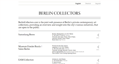 Desktop Screenshot of berlincollectors.com