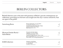 Tablet Screenshot of berlincollectors.com